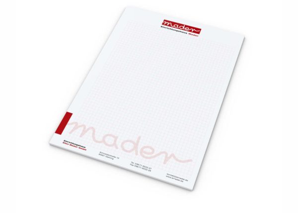 H&M Werbemittel & Werbegeschenke aus Eppingen - Notizblock